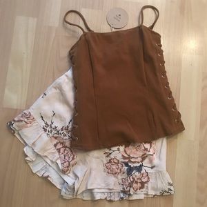 Cotton Candy Shorts - NWT Summer Floral Short Cotton Candy Shorts - NWT Summer Floral Short